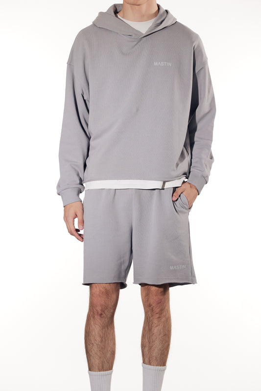 Set with hoodie and short